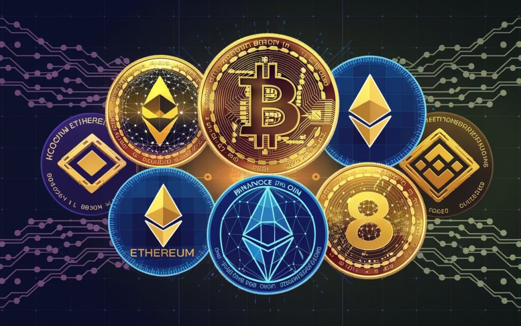 different types of cryptocurrencies