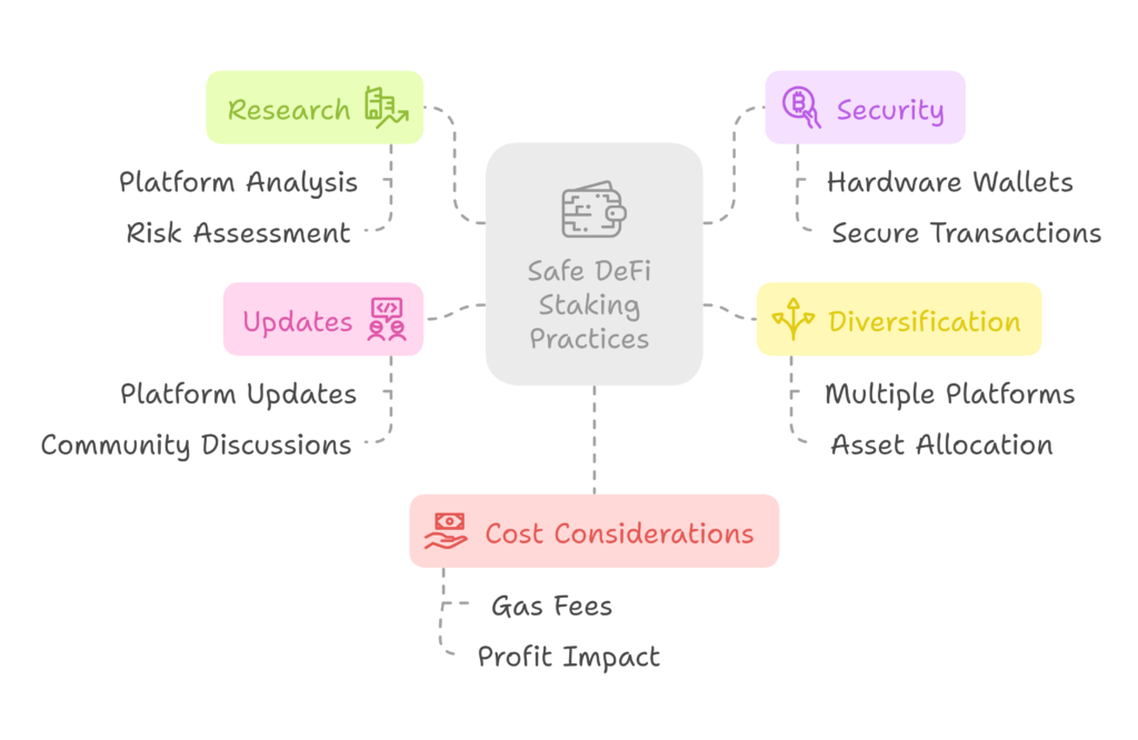 Tips for Safe DeFi Staking