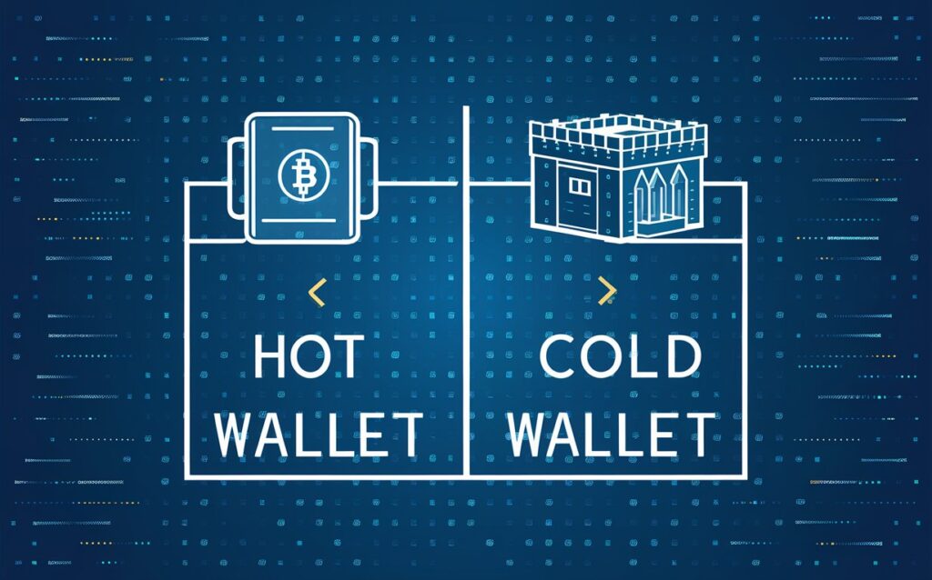 hot wallets vs. cold wallets